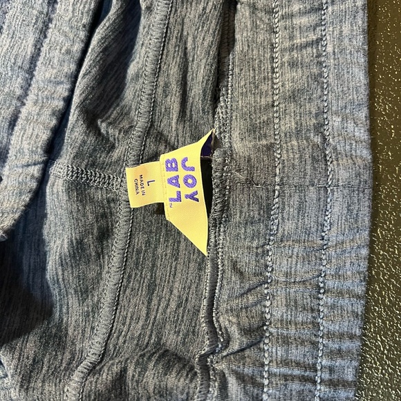 Joy Lab Women’s Sweat Shorts Navy Blue - Picture 3 of 4